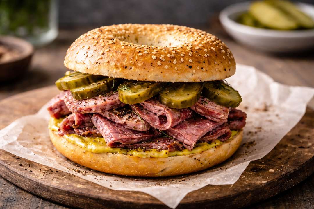 How to make the perfect salt beef bagel