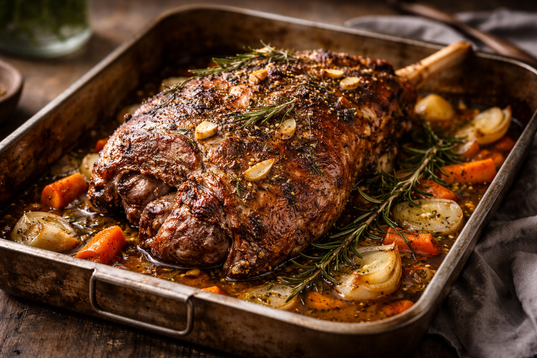 Recipe: Slow-roasted shoulder of lamb for Easter