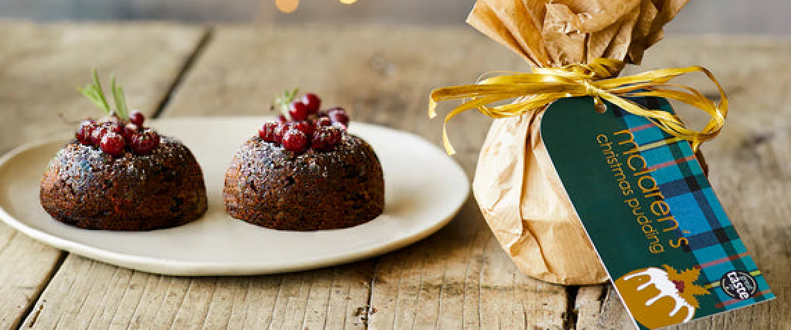 The Story Behind Britain's Great Taste Double Gold Pudding - McLaren's Christmas Pudding