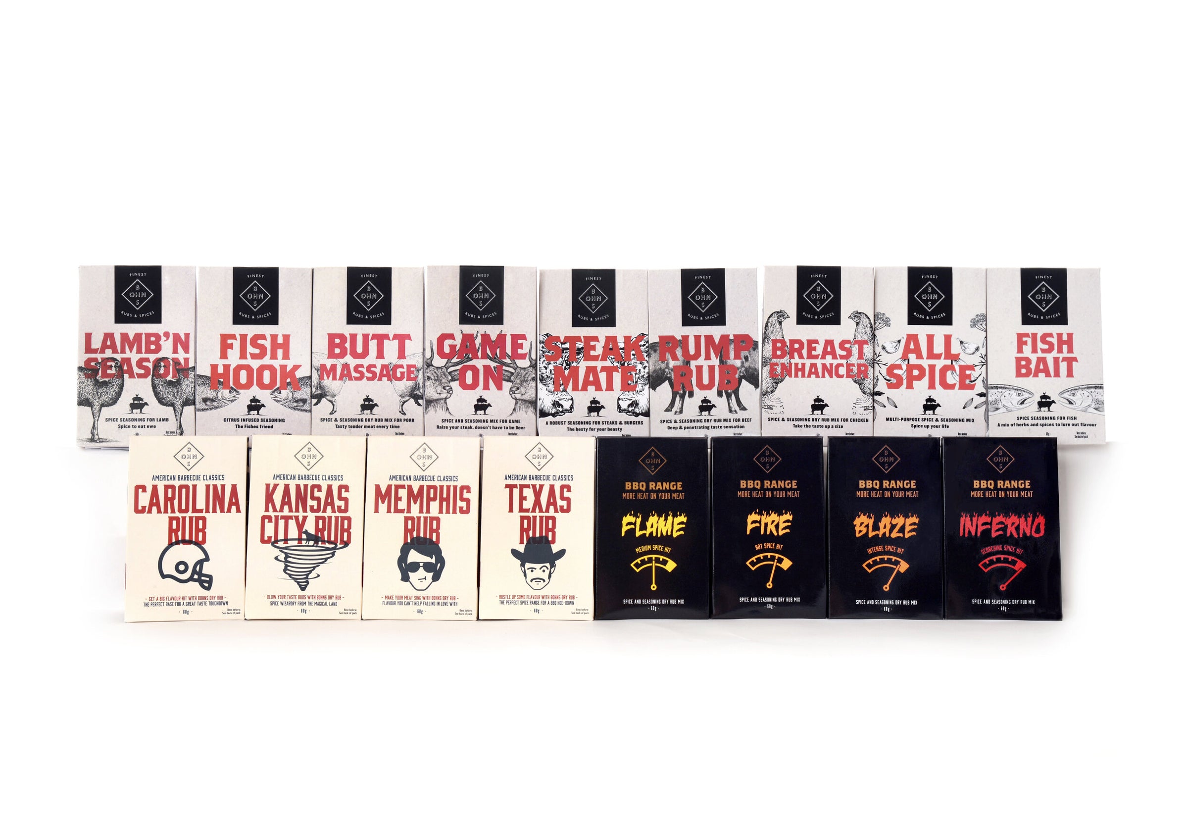 BOHNS Rubs & Seasonings