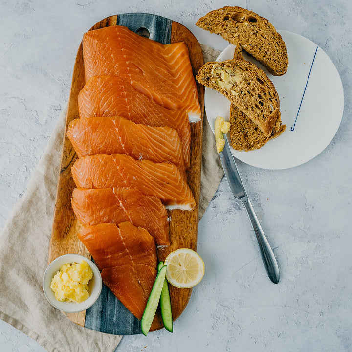 Malt Whisky Cured Smoked Scottish Salmon