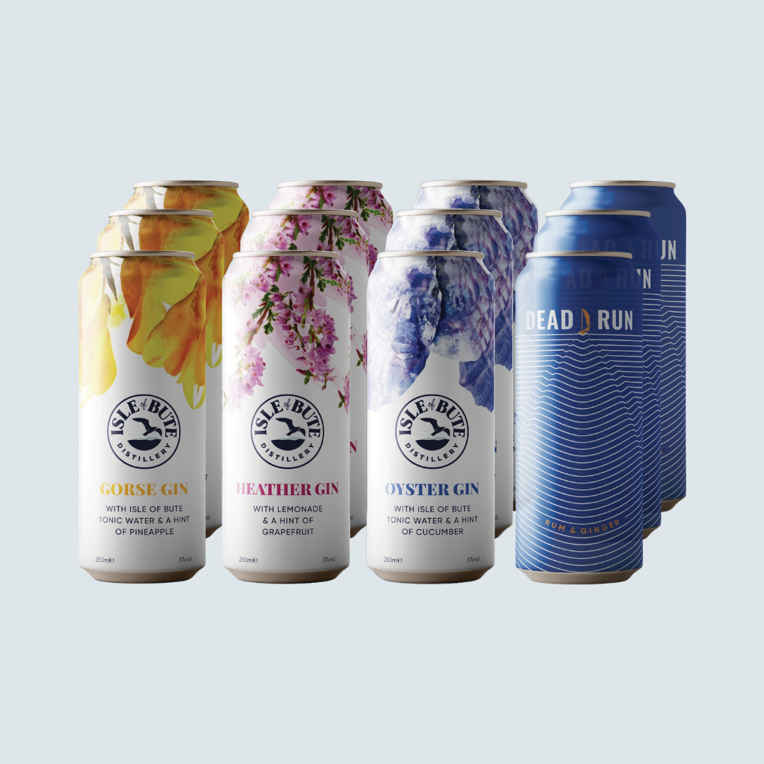 Isle of Bute Distillery Ready to Drink Cans