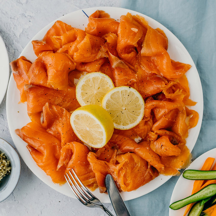 Malt Whisky Cured Smoked Scottish Salmon