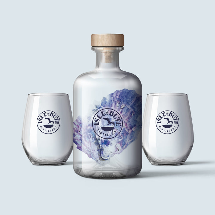 Isle of Bute Distillery Bottle & Glass Gift Box