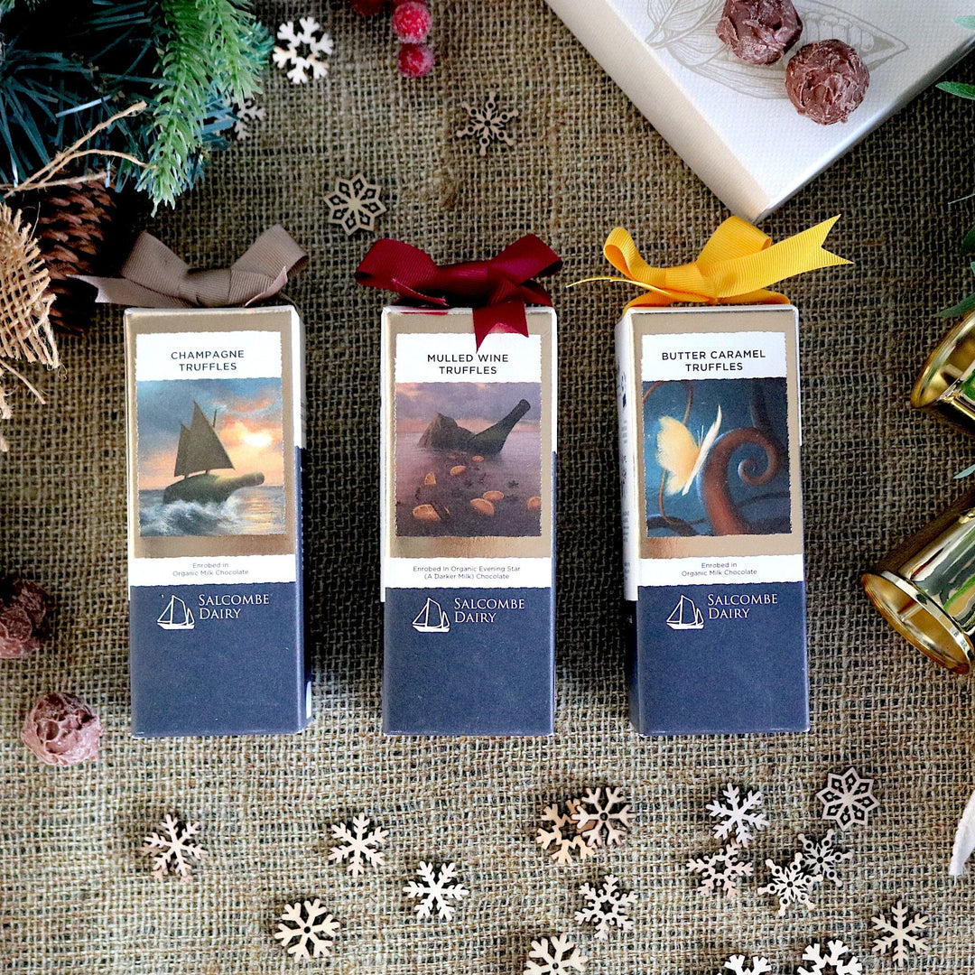 Christmas Chocolate Truffles Hamper