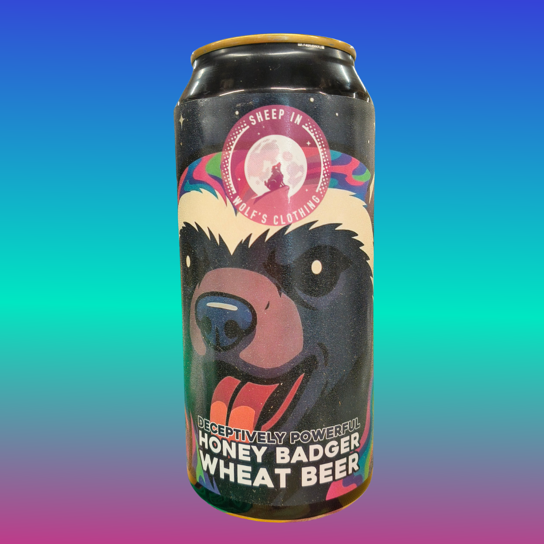 Honey Badger Wheat Beer (Alcohol & Gluten Free)