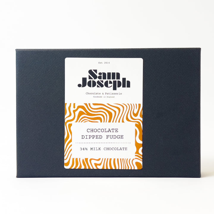 34% Milk chocolate dipped fudge