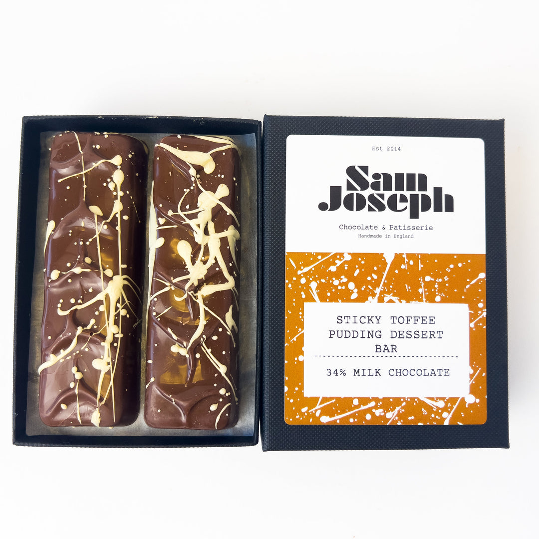 Sticky toffee pudding bars