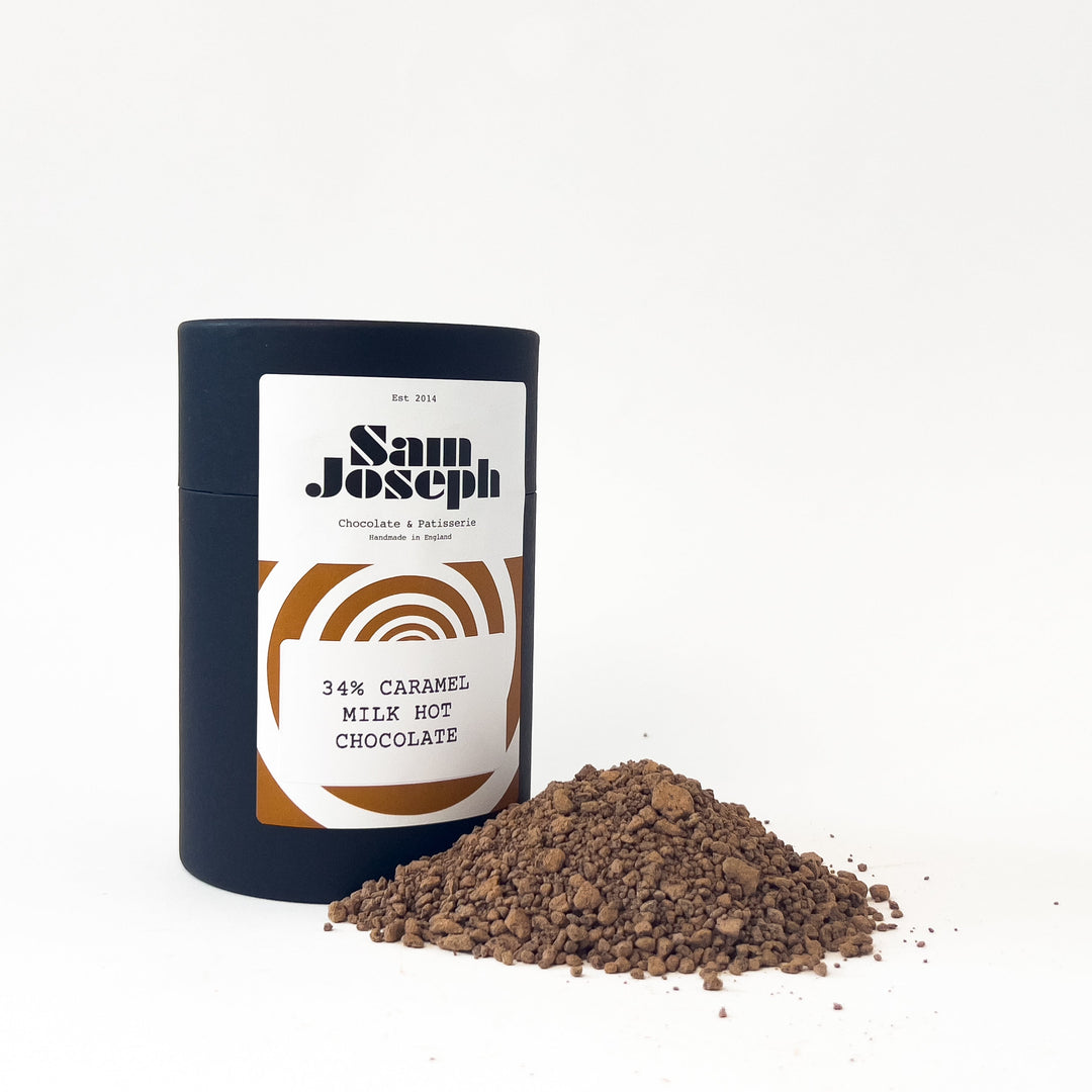 Caramel milk hot chocolate powder