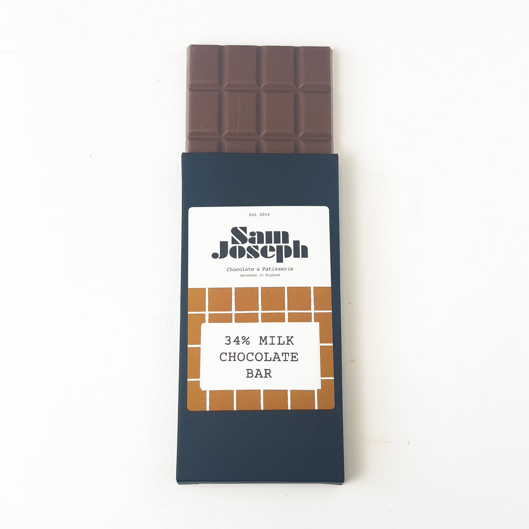 34% Milk chocolate bar