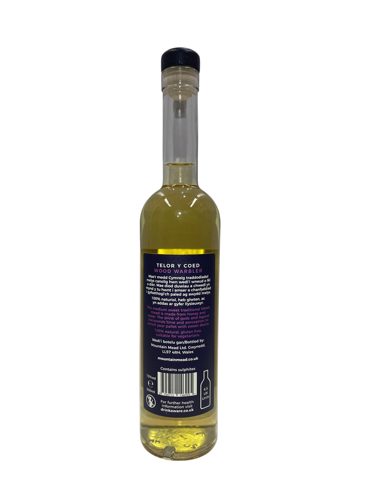 Wood Warbler - Telor Y Coed: Medium Sweet Mead in Gift Box 500ml