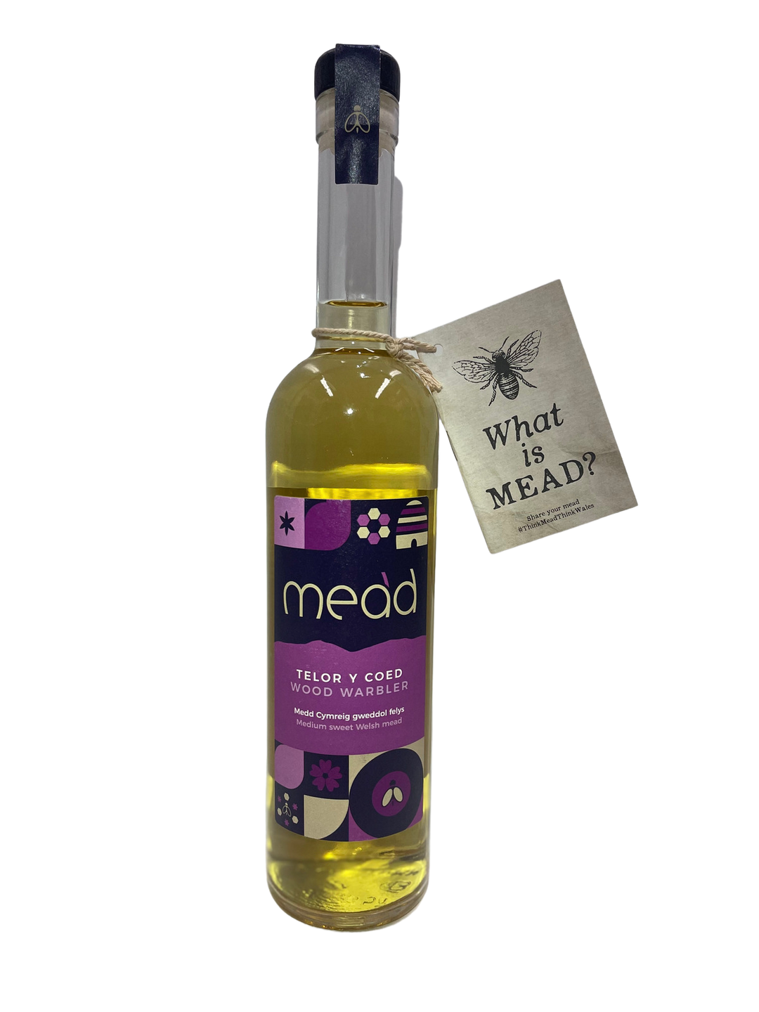 Wood Warbler - Telor Y Coed: Medium Sweet Mead 500ml