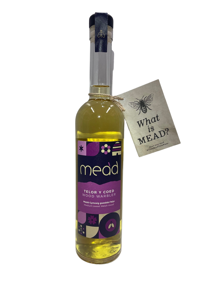 Wood Warbler - Telor Y Coed: Medium Sweet Mead 500ml
