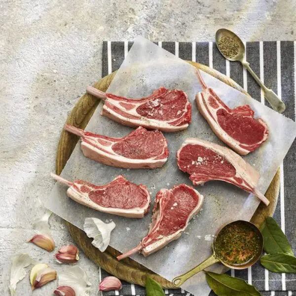 Welsh Lamb Cutlets, French Trimmed