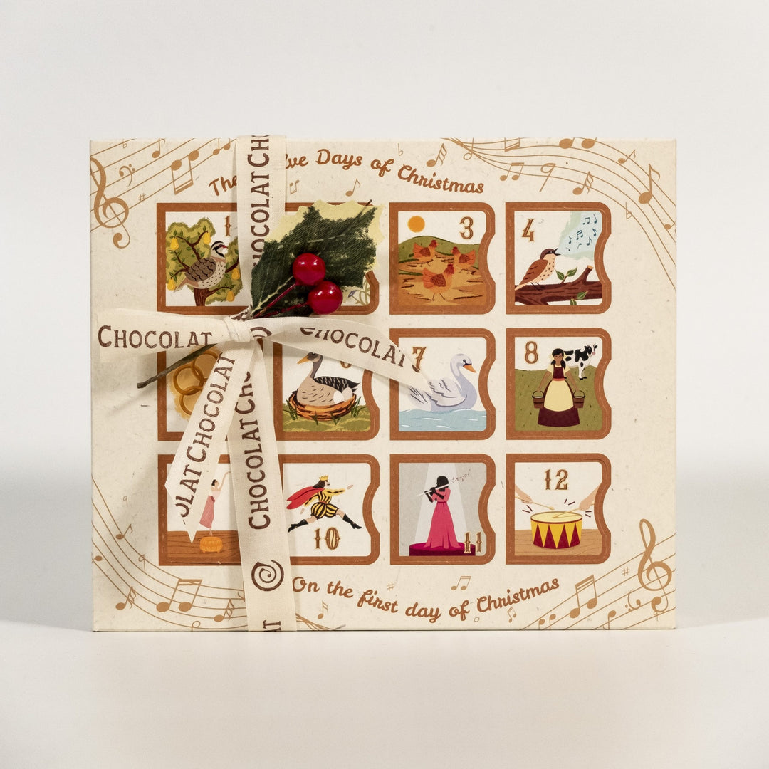 Luxury Hand Filled 12 Days of Christmas Advent Calendar
