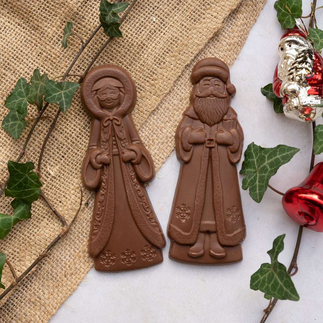 Caramel Filled Mr &amp; Mrs Claus