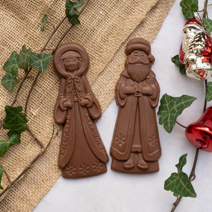Caramel Filled Mr &amp; Mrs Claus