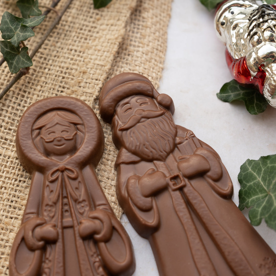 Caramel Filled Mr &amp; Mrs Claus