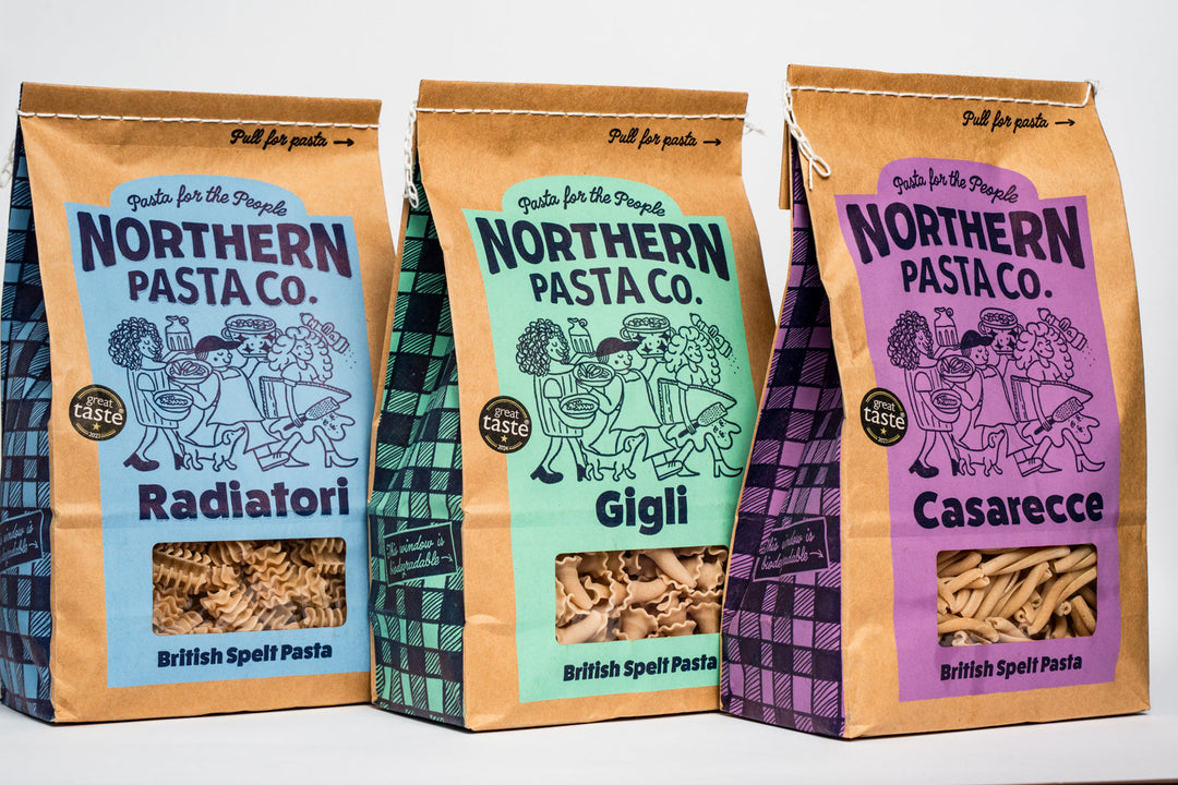 Northern Pasta Box of 3 Shapes
