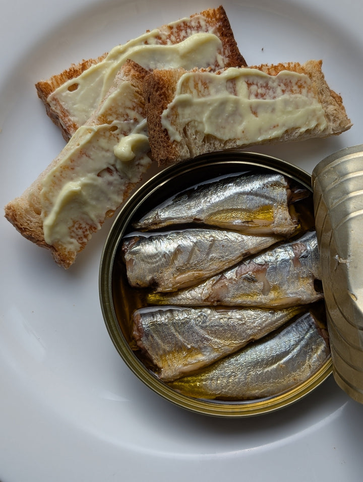 Cornish Sardines with Chilli Extra Virgin Olive Oil