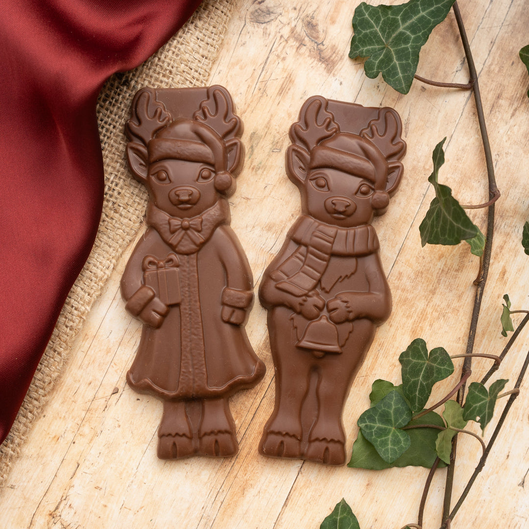 Caramel Filled Rudolph &amp; Cupid