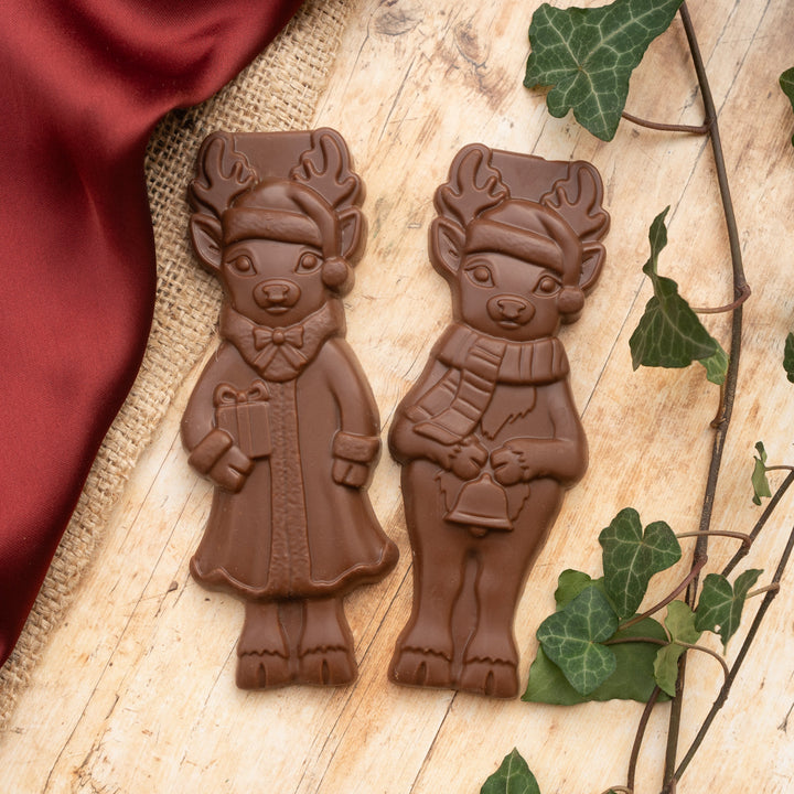 Caramel Filled Rudolph &amp; Cupid