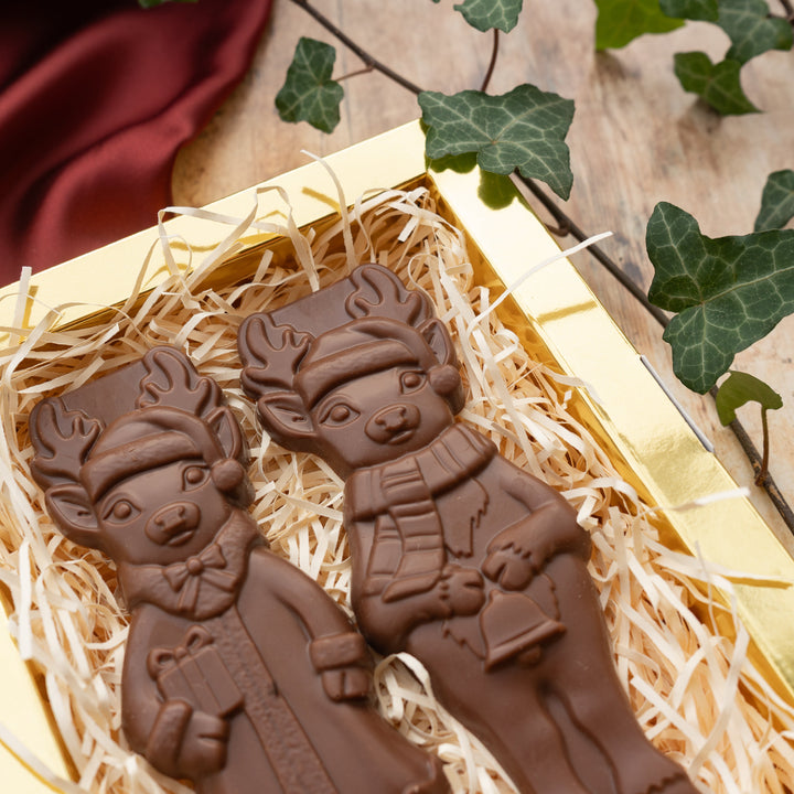 Caramel Filled Rudolph &amp; Cupid