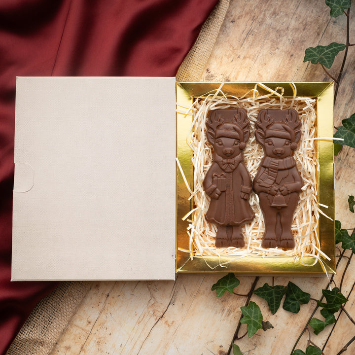 Caramel Filled Rudolph &amp; Cupid
