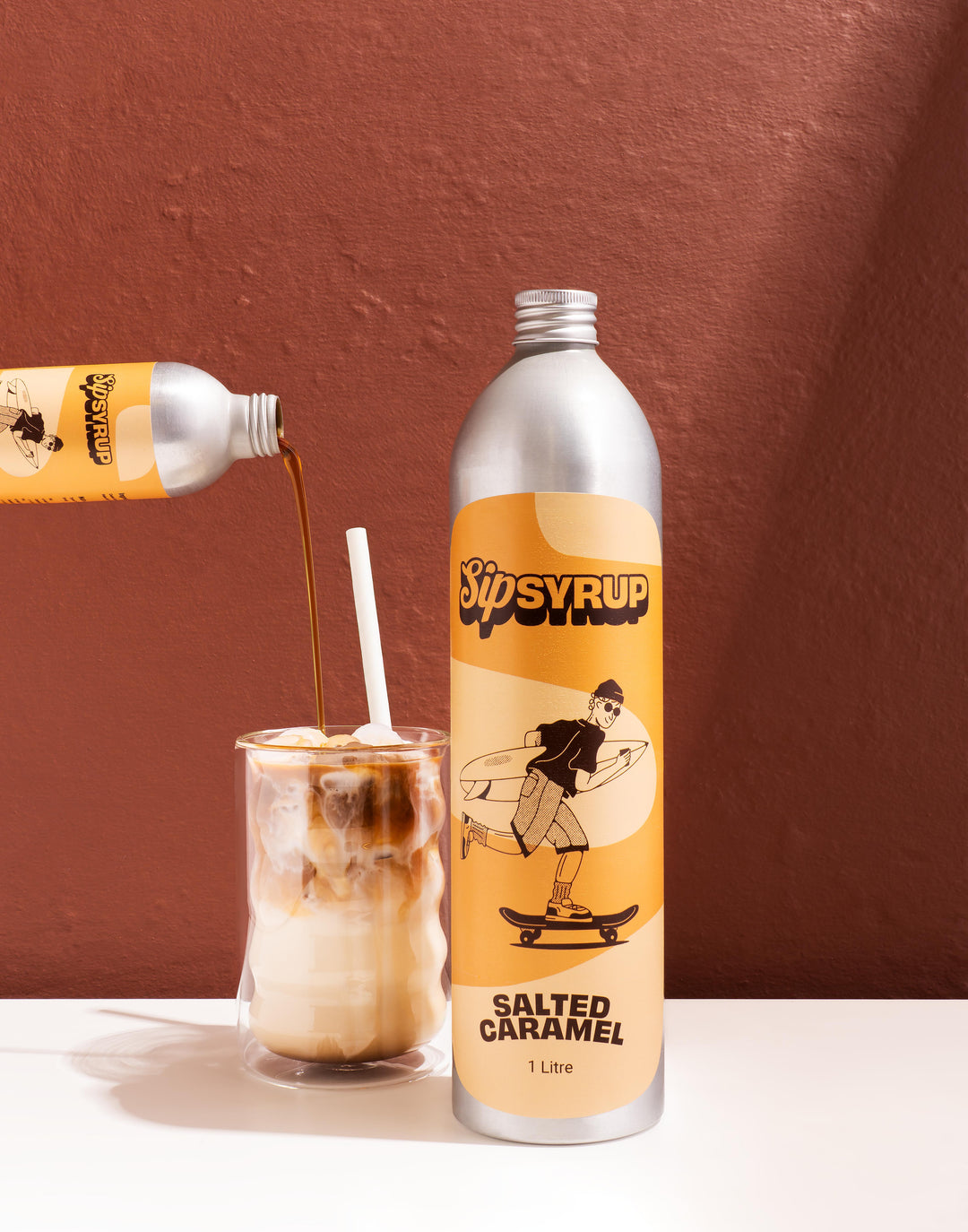 Salted Caramel Coffee Syrup - 1L