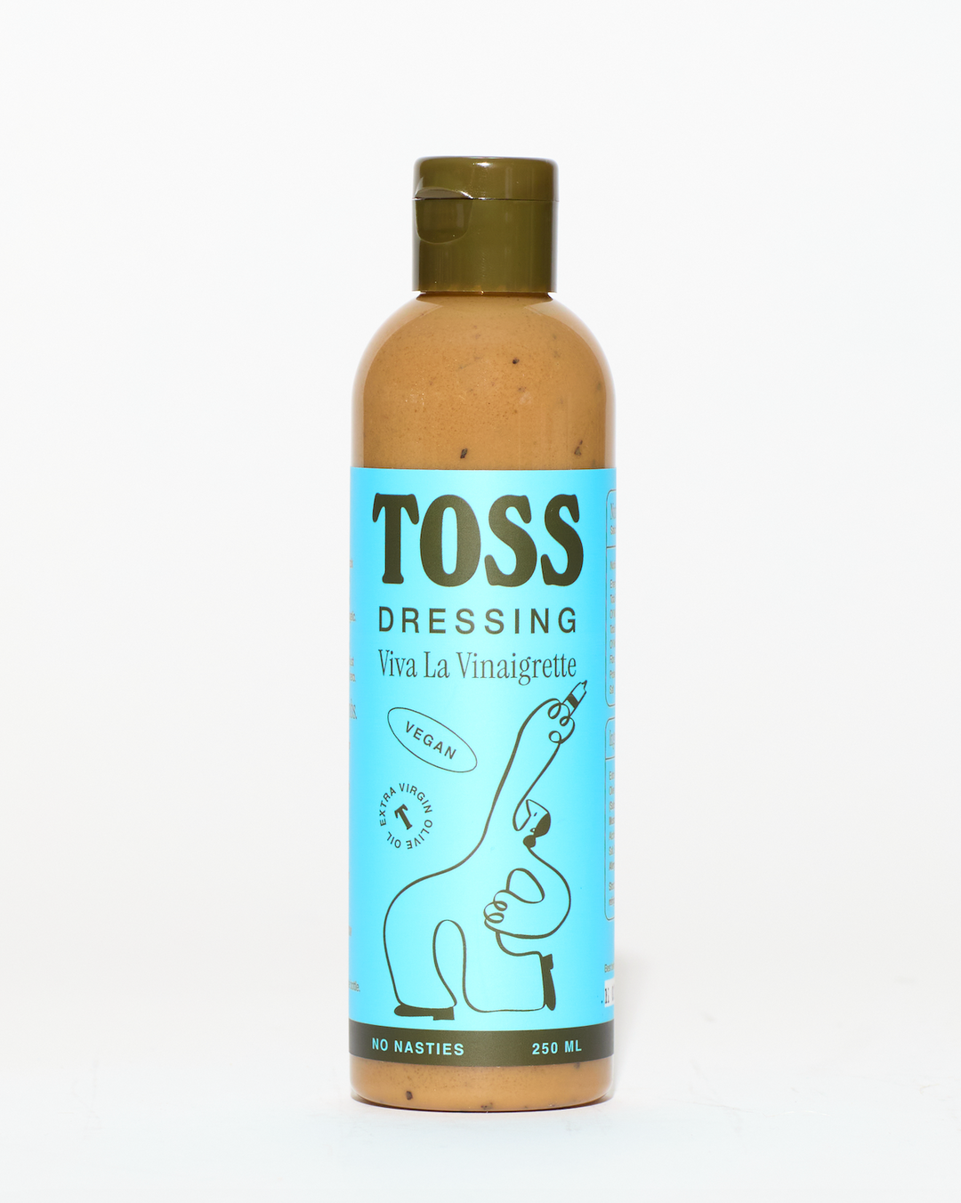 KING CAESAR • MISO MAGIC • SWEET TAHINI CHICK • GREEN GODDESS • VIVA LA VINAIGRETTE