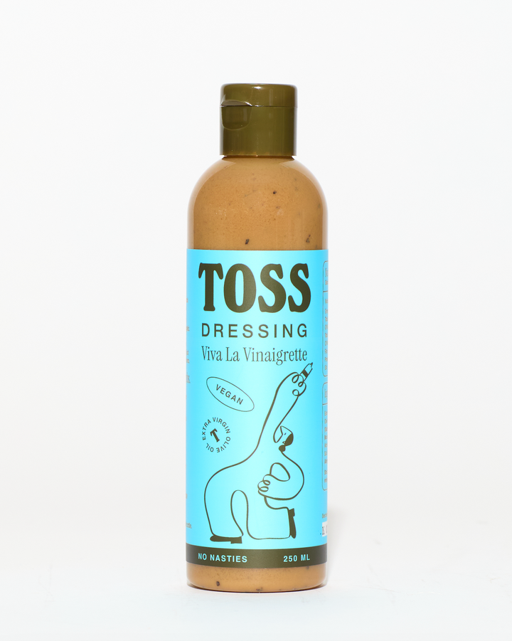 KING CAESAR • MISO MAGIC • SWEET TAHINI CHICK • GREEN GODDESS • VIVA LA VINAIGRETTE