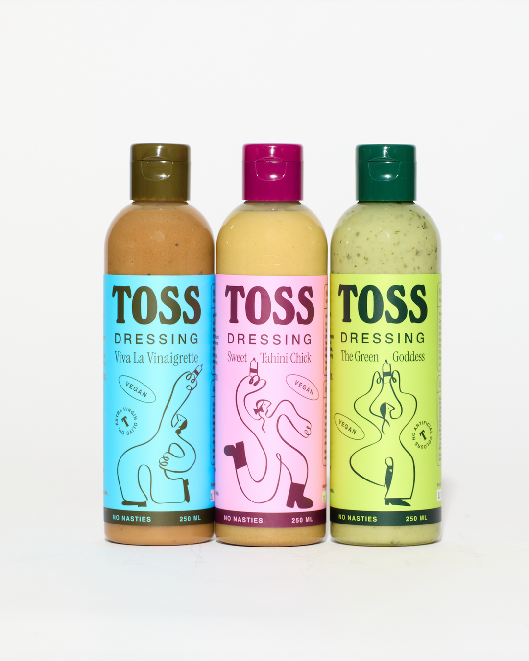 TOSS Trio Salad Dressing Bundle