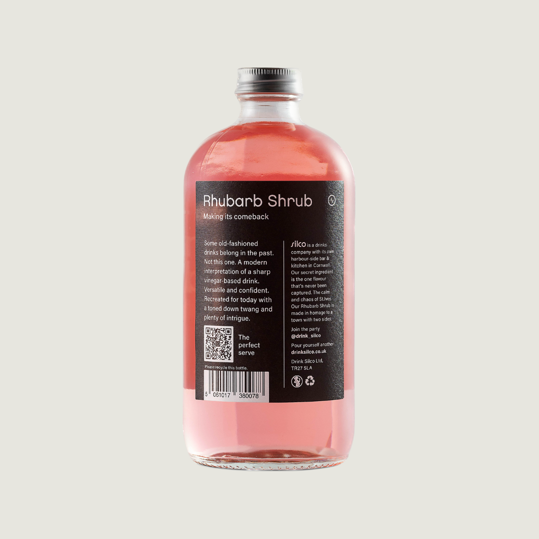 Rhubarb Shrub Liqueur