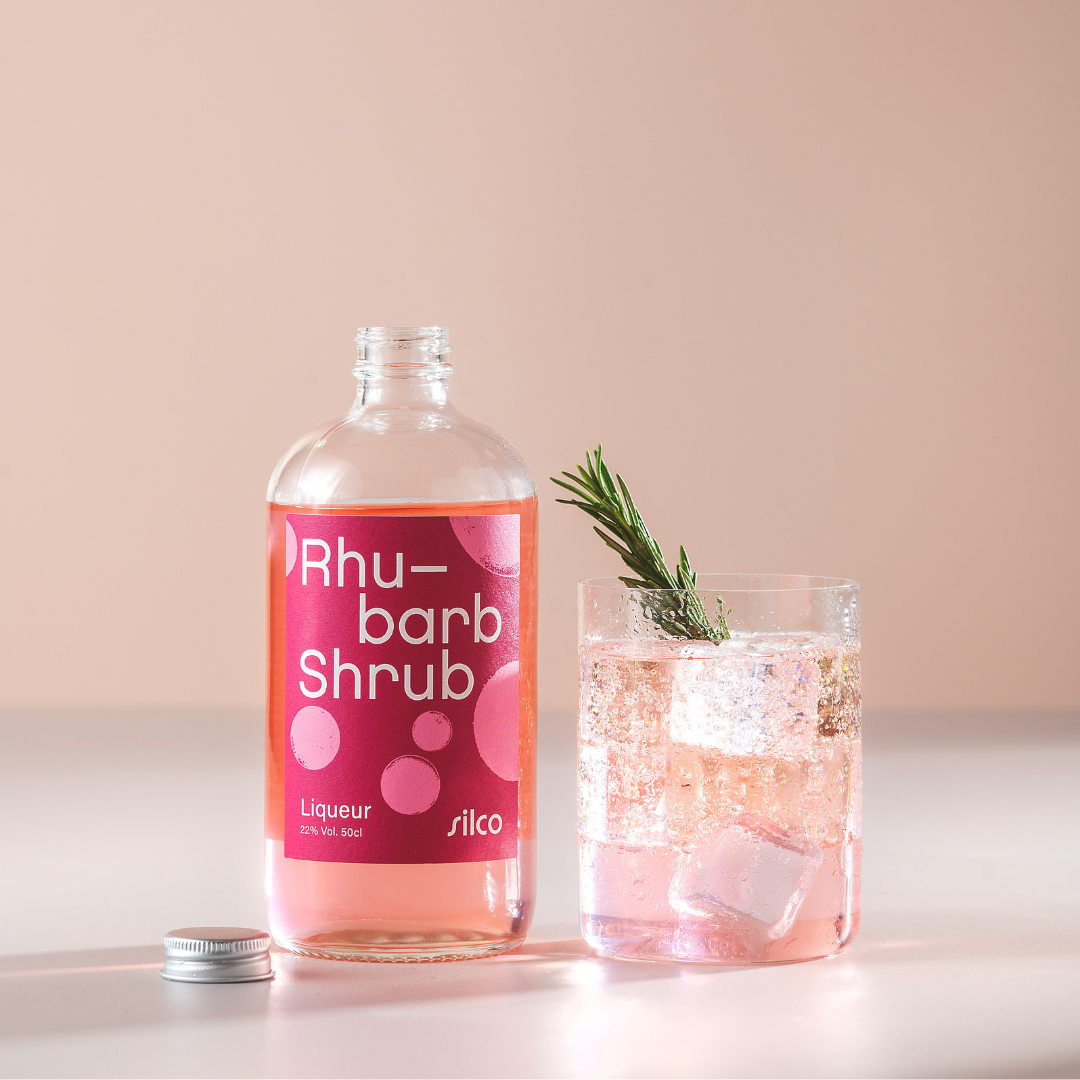 Rhubarb Shrub Liqueur