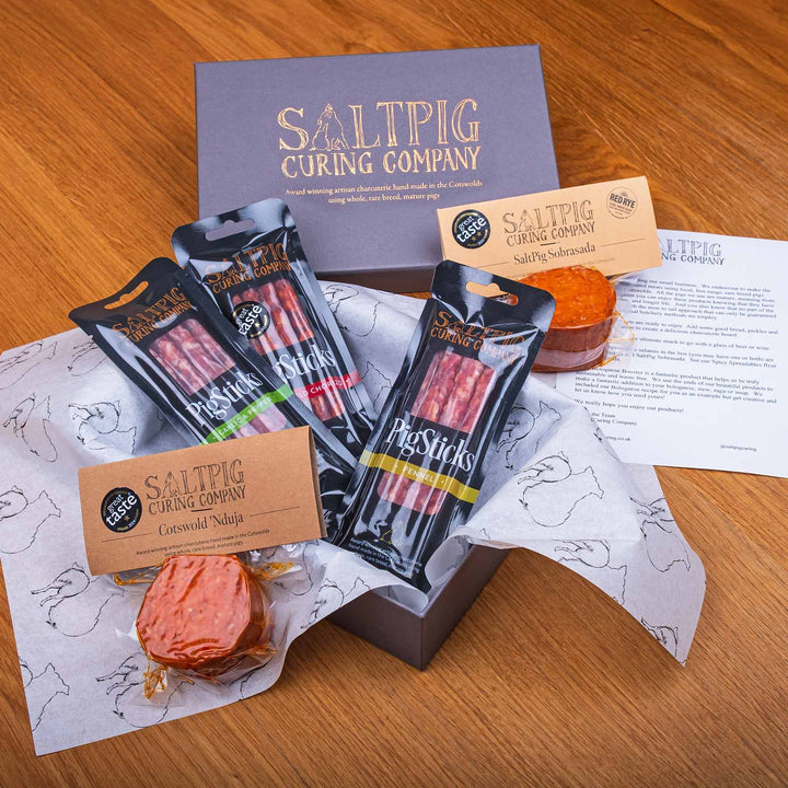 SaltPig Cotswold Snacking Charcuterie Gift Box