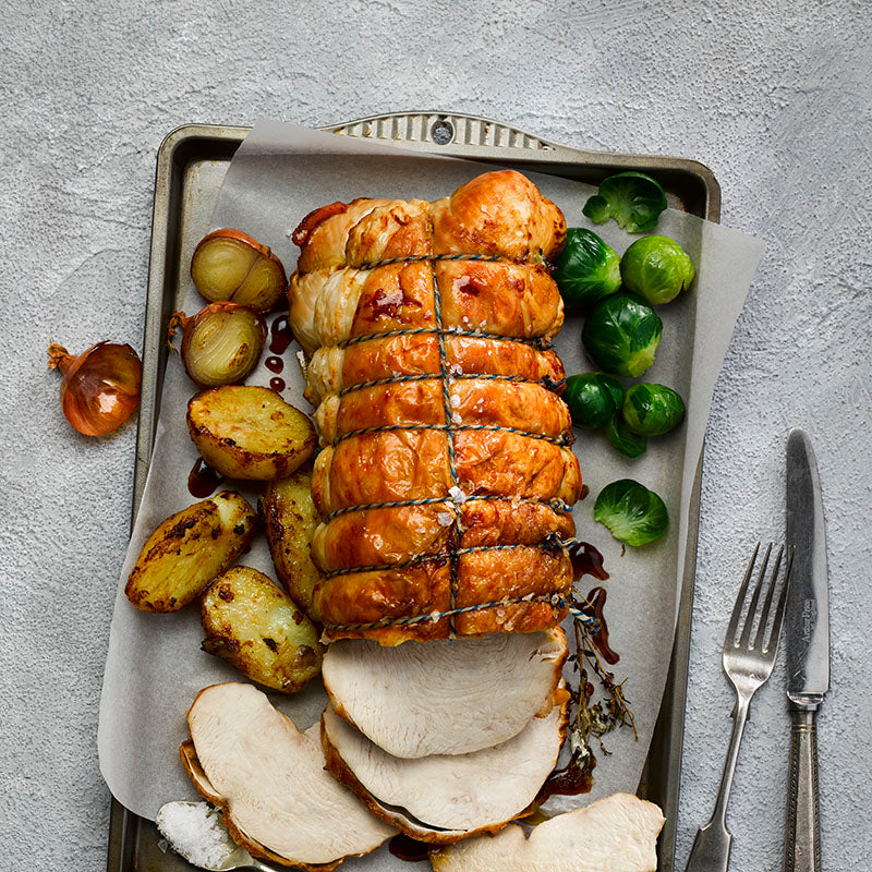 Free range turkey breast roll from Usk Valley, Wales
