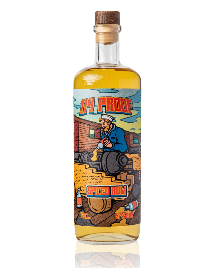 114 Proof Navy-Strength Spiced Rum