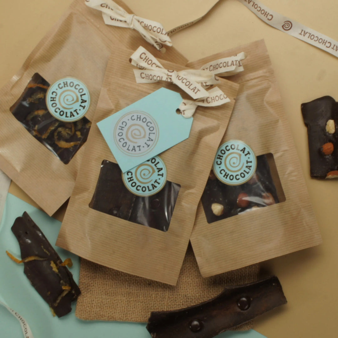 Chocolate Shards Gift Pack – All Dark (Vegan Friendly – 3 Bags)