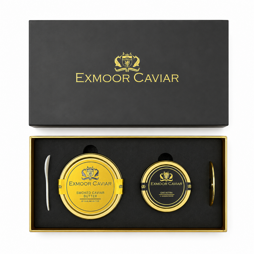 Exmoor Caviar Oscietra & Caviar Butter Gift Set