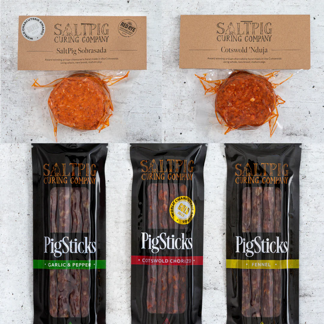 SaltPig Cotswold Snacking Charcuterie Gift Box