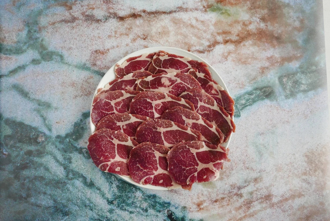 Cold Smoked Collar Bacon