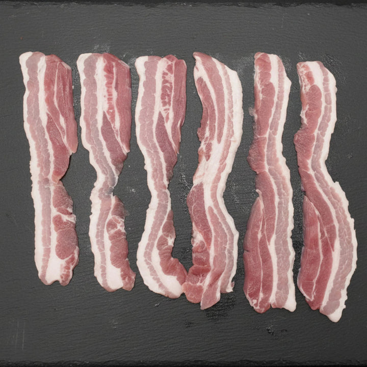Dry Cured Suffolk Streaky Bacon