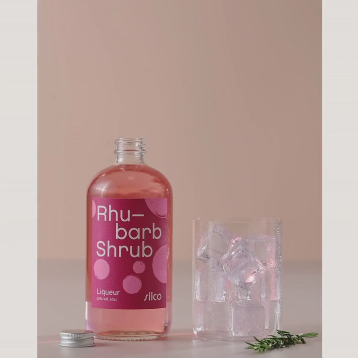 Rhubarb Shrub Liqueur