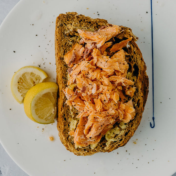 Heather Honey Cured Hot Smoked Scottish Salmon