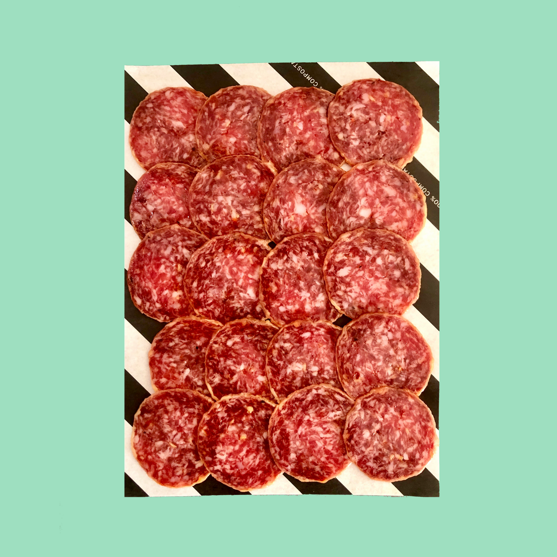 Wine Garlic & Chilli Hunter Salami