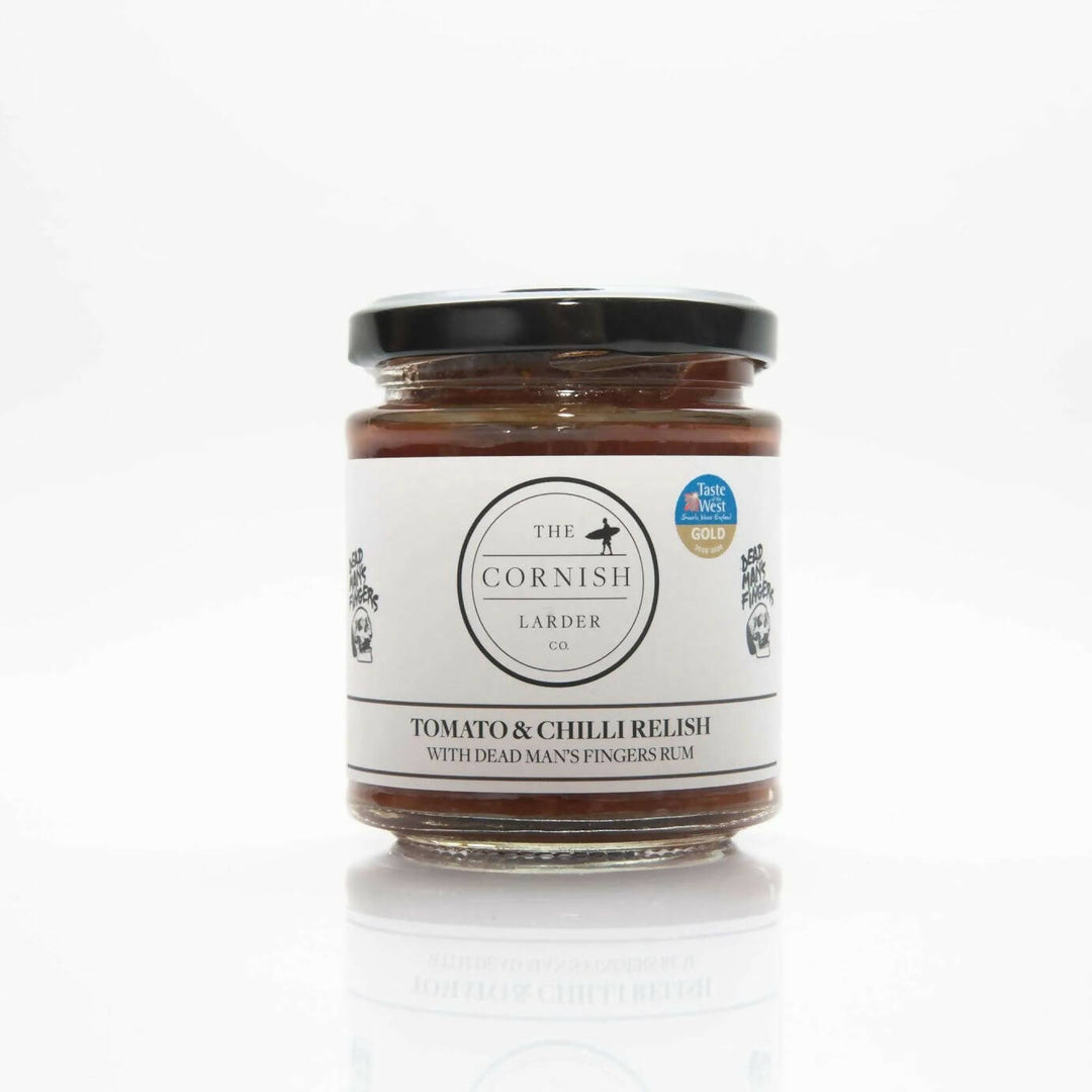 Tomato and Chilli Relish with Cape Cornwall Rum